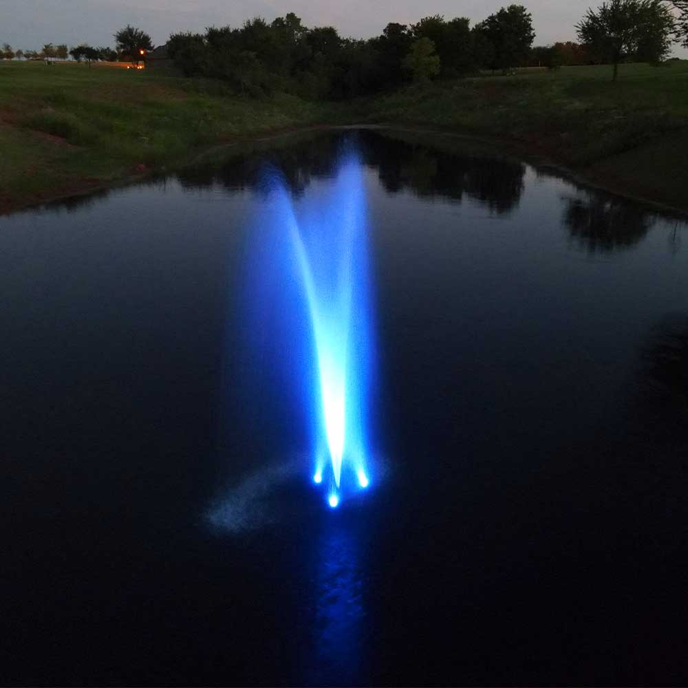 PondSelect: 24 Watt Color Changing Fountain Lights 2 light set