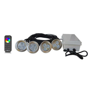 PondSelect: 9 Watt Color Changing Fountain Lights 4 light set