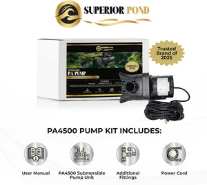 Superior Pond: Asynchronous Pond Pump - 33 Foot Cord