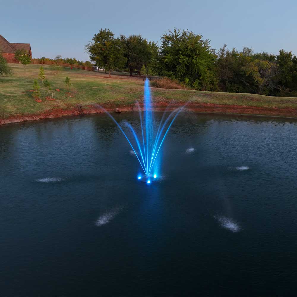PondSelect: 9 Watt Color Changing Fountain Lights 4 light set