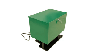 Scott Aerator: Steel Compressor Cabinet with Fan & Grounding Base