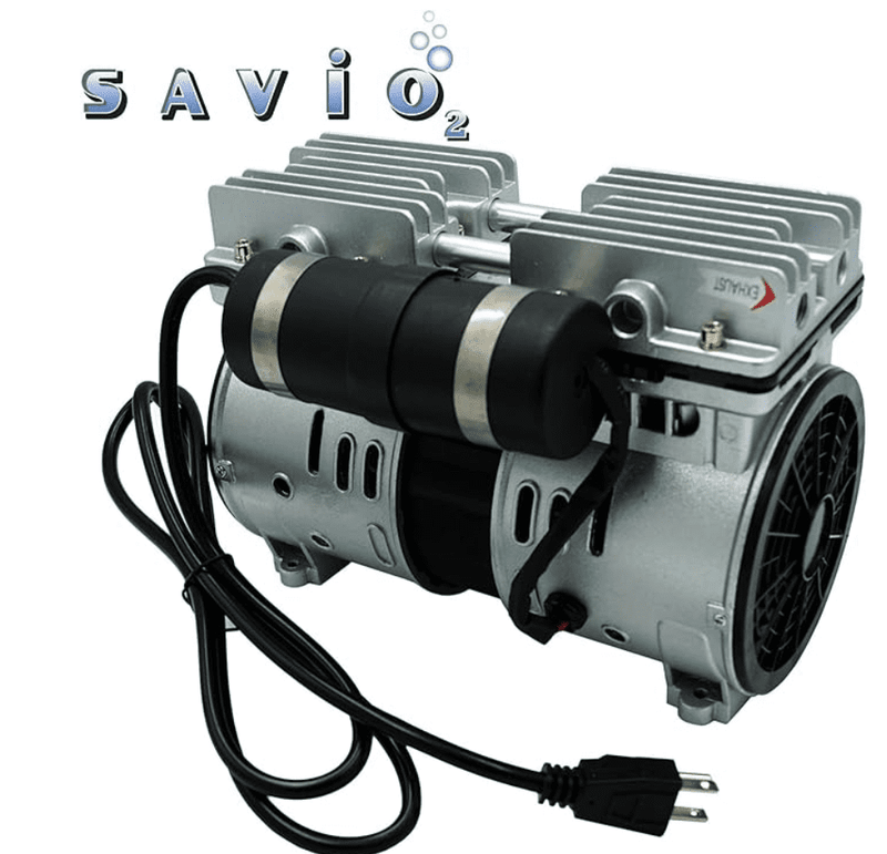 Load image into Gallery viewer, Anjon: Savio2 Aeration System 2 with Enclosures and 1HP Air Pump , Double Diffusers, 100&#39; Weighted Tubing
