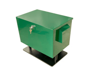 Scott Aerator: Steel Compressor Cabinet with Fan & Grounding Base