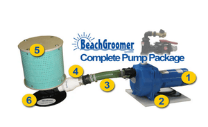 BeachGroomer: 2 hp Little Giant Pump Package