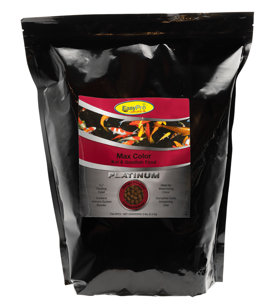 EasyPro: PC5 Platinum Koi & Goldfish Food - Max Color - 5lb bag