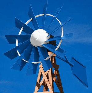 Outdoor Water Solutions: Steel Windmill Pond Aerator / 4 - Leg Tower