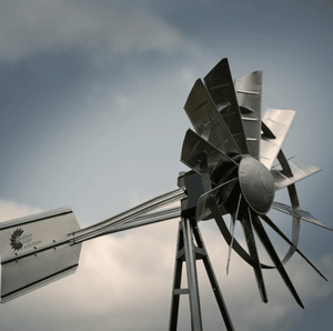 Outdoor Water Solutions: Steel Windmill Pond Aerator / 4 - Leg Tower