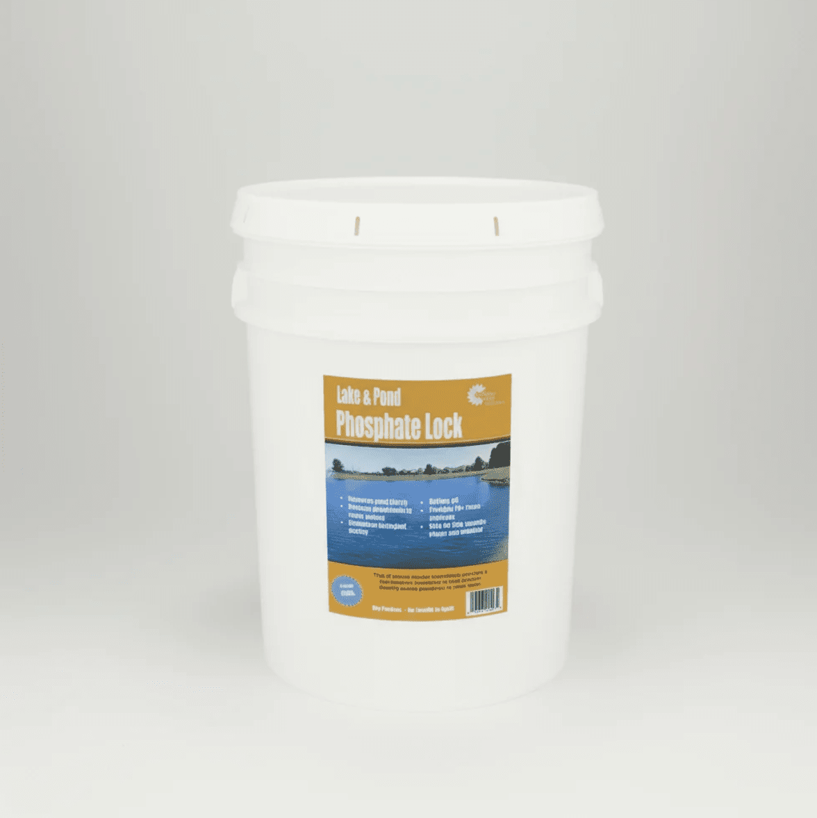 Outdoor Water Solutions: Phosphate Lock - Natural Water Clarity for Ponds / 45Lbs