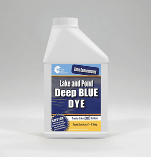 Outdoor Water Solutions: Pond Dye for Lakes / Ponds / Fish Safe / Slows Weeds