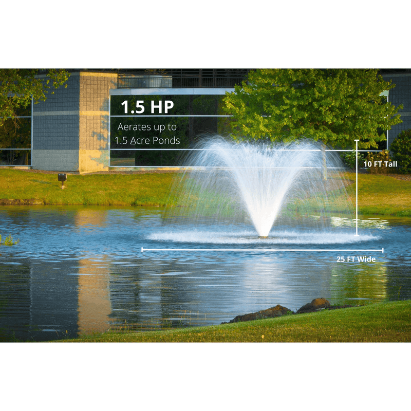 Load image into Gallery viewer, Scott Aerator: DA-20 Display Fountain Aerator for Small Ponds to Large Ponds