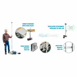 Scott Aerator: Aquasweep Muck Blaster Designed to Move Weeds, Debris and Muck