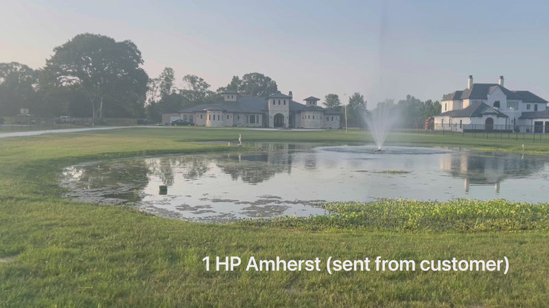 Load and play video in Gallery viewer, Scott Aerator: Amherst Display Fountain for Small, Medium, Large, and Commercial Ponds