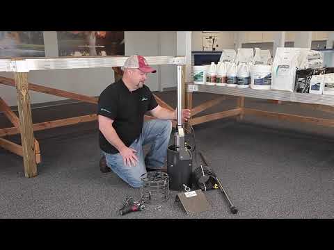 Load and play video in Gallery viewer, Scott Aerator: Aquasweep Muck Blaster Designed to Move Weeds, Debris and Muck