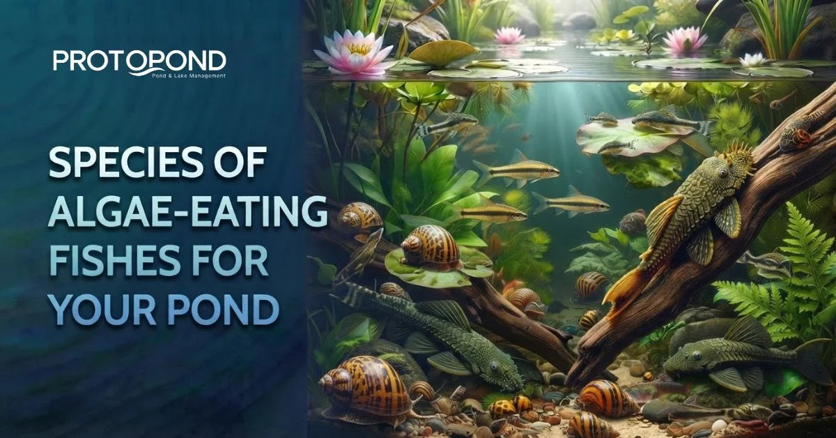 12 Species of Algae-Eating Fishes for Your Pond