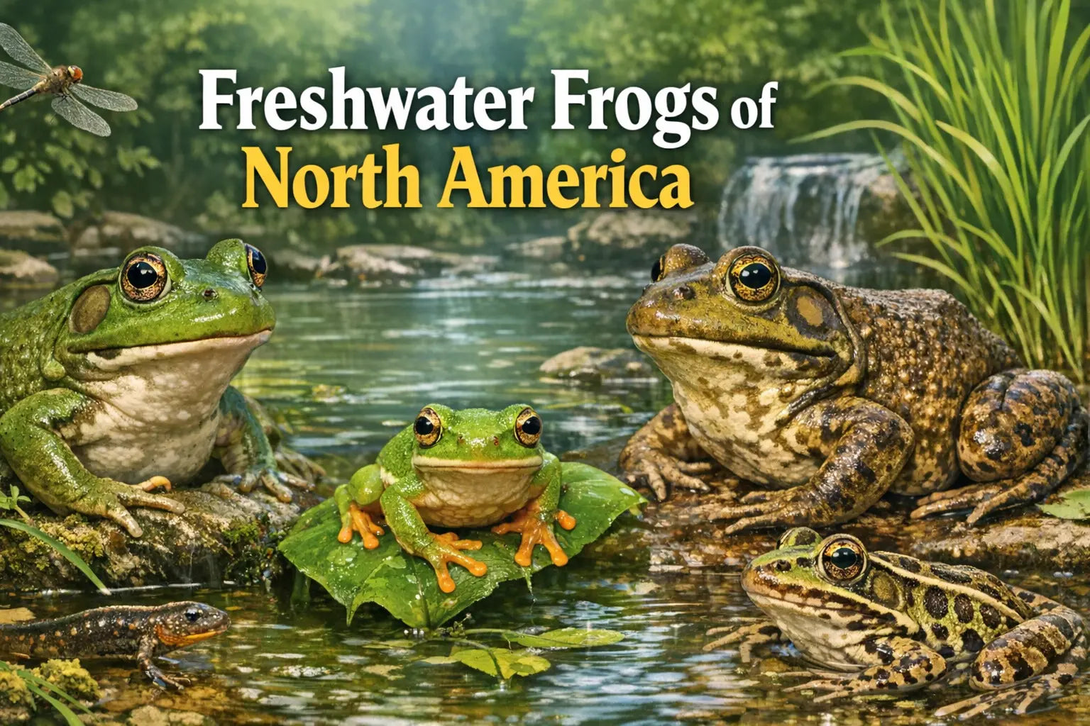 Freshwater Frogs of North America