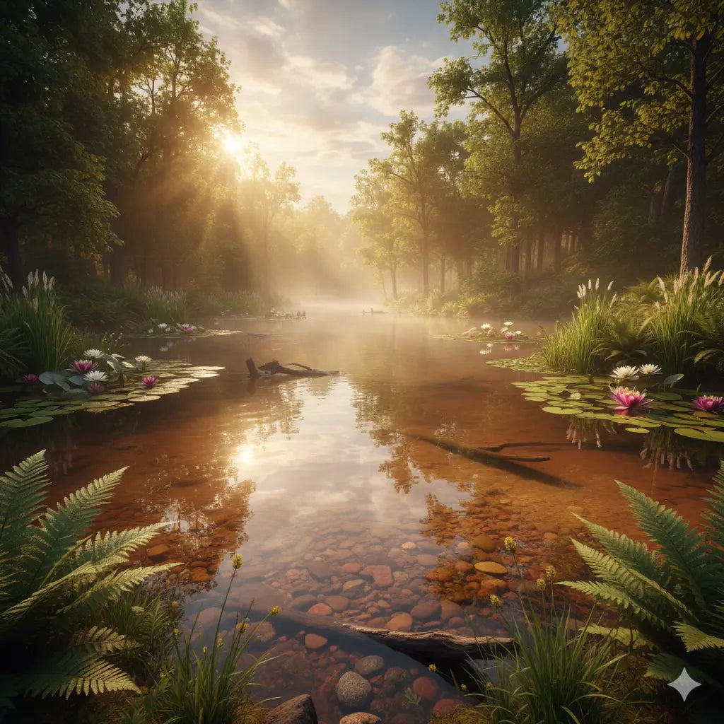 How to Clear Brown Pond Water