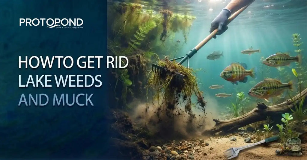 How to Get Rid of Lake Weeds and Muck