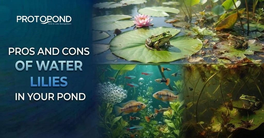 Pros and Cons of water lillies Pads in your Pond