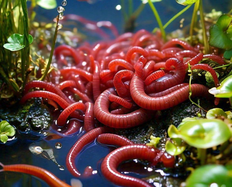 Red Worms in Your Pond Filter | Protopond – ProtoPond