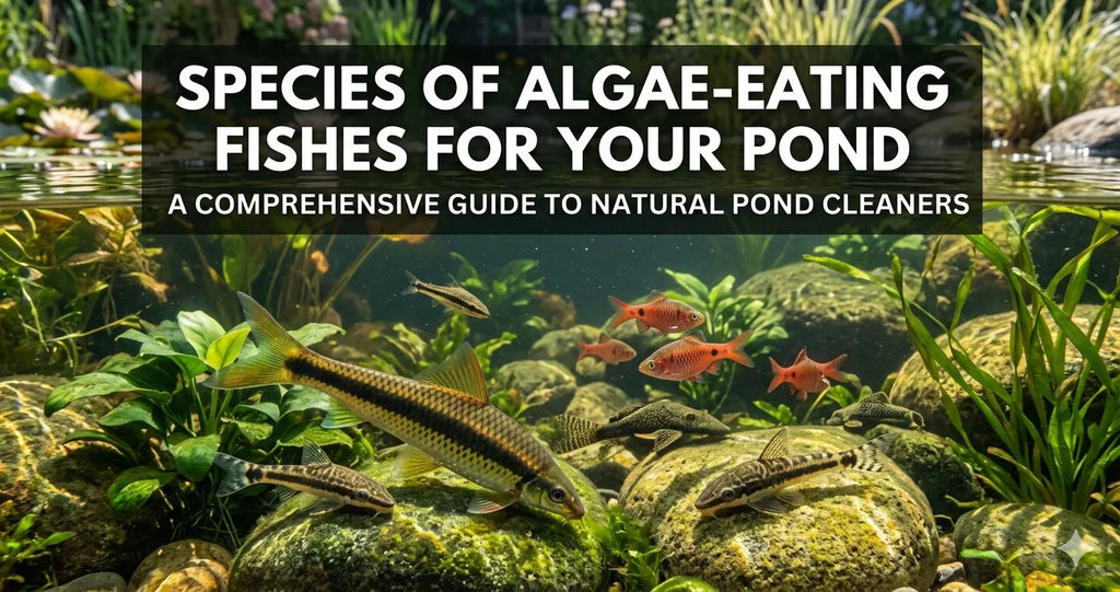 Species of Algae Eating Fishes for Your Pond