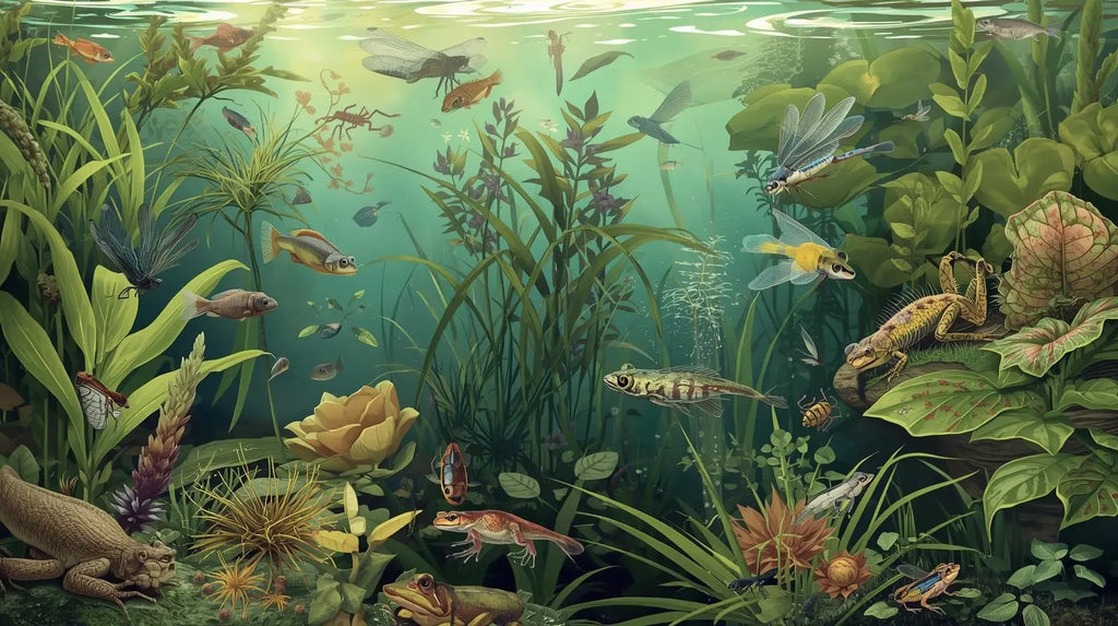 What Creatures Live in Pond Ecosystems