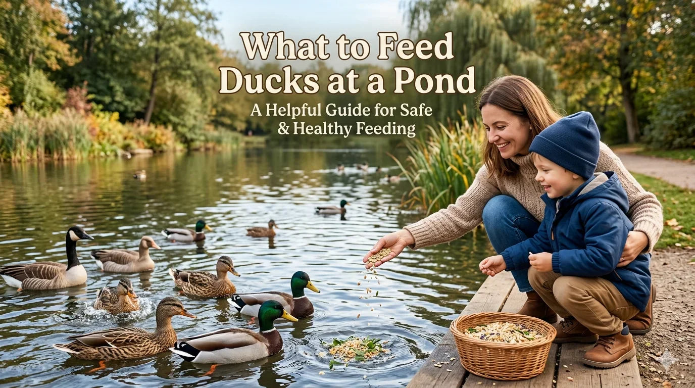 What to Feed Ducks at a Pond
