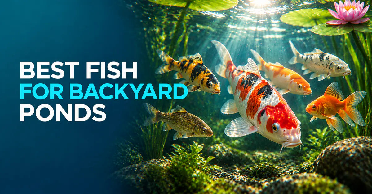 Best Fish Species for Backyard Ponds featured image