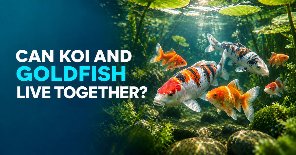 Can Koi and Goldfish Live Together? featured image
