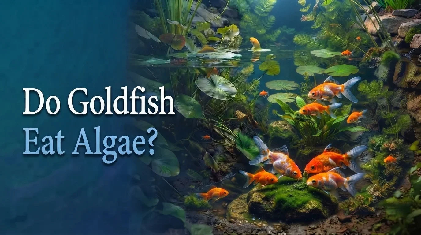 do gold fish eat algae
