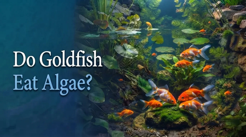 do gold fish eat algae