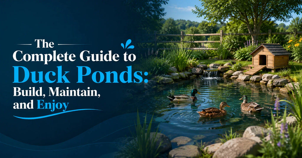 The Complete Guide to Duck Ponds: Build, Maintain, and Enjoy