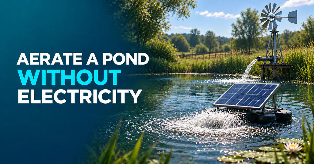 How to Aerate a Pond Without Electricity featured image