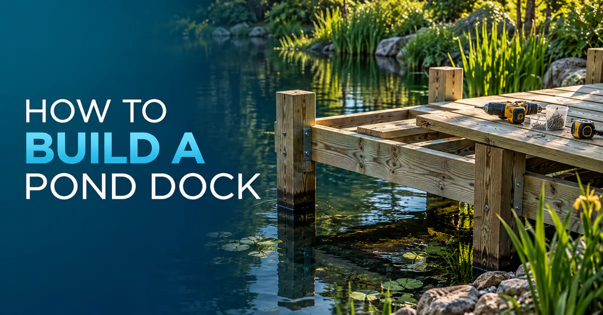 How to Build a Dock in a Pond featured image