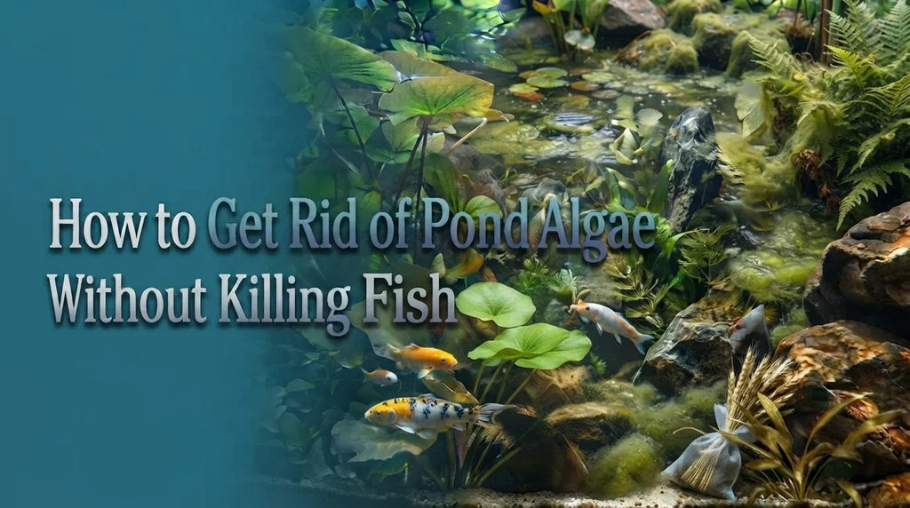 How to Get Rid of Pond Algae Without Killing Fish