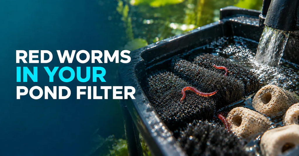 Red Worms in Your Pond Filter featured image