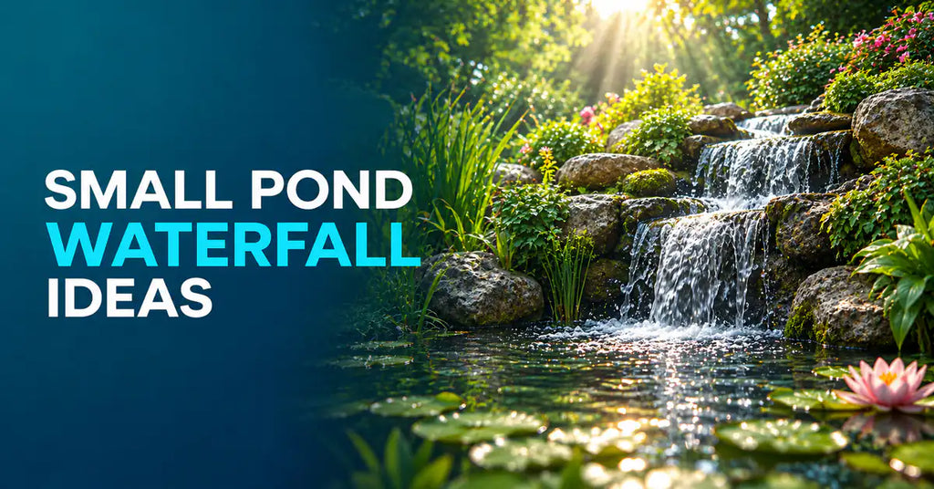 Small Pond Ideas with Waterfall featured image