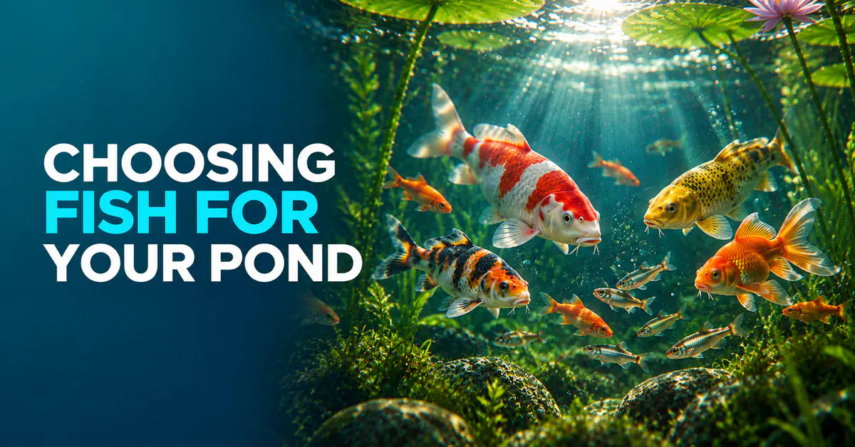 The Ultimate Guide to Choosing Fish for Your Pond featured image