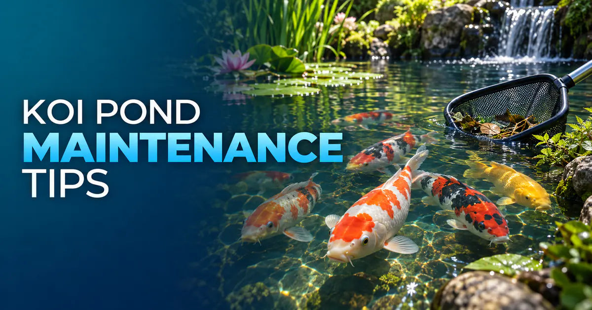 Tips to Maintain your Koi Pond featured image