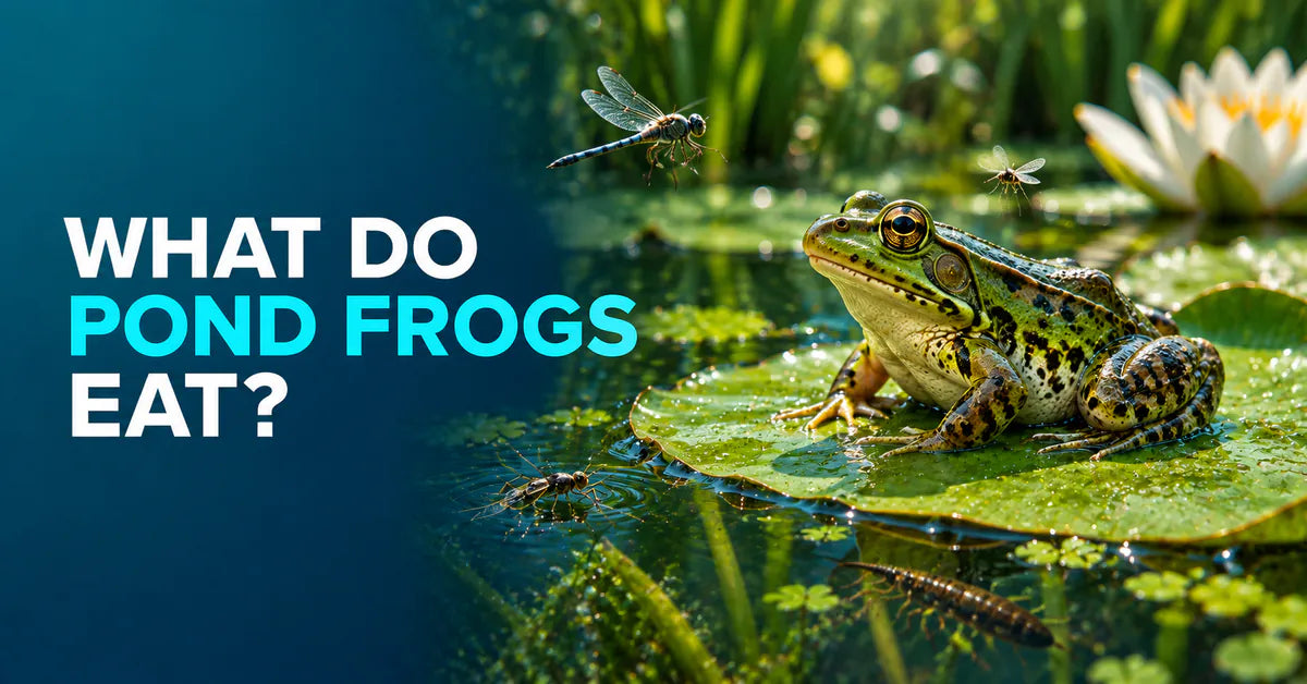 What Do Frogs Eat in a Pond? featured image