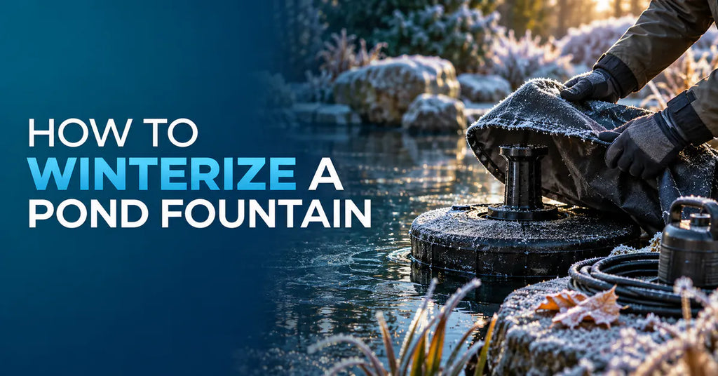Winterize a Pond Fountain featured image