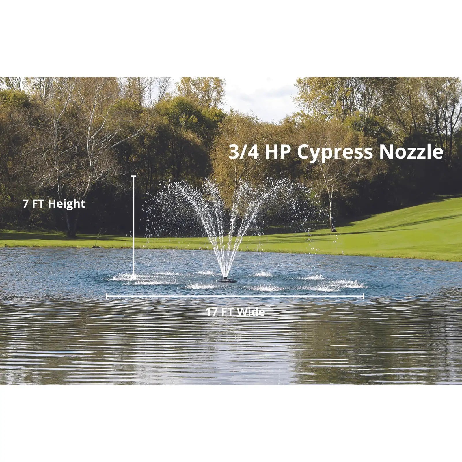 Kasco Marine: J Series Display Fountain 3/4HP