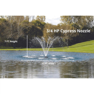 Kasco Marine: J Series Display Fountain 3/4HP