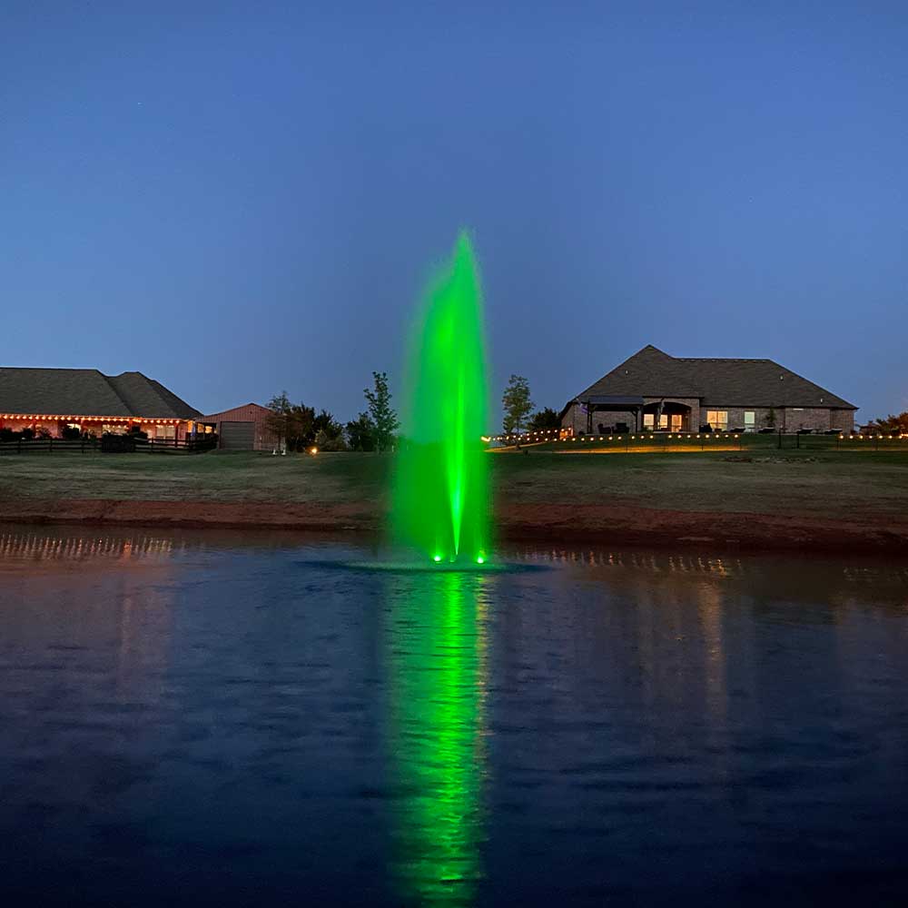 PondSelect: 24 Watt Color Changing Fountain Lights 2 light set