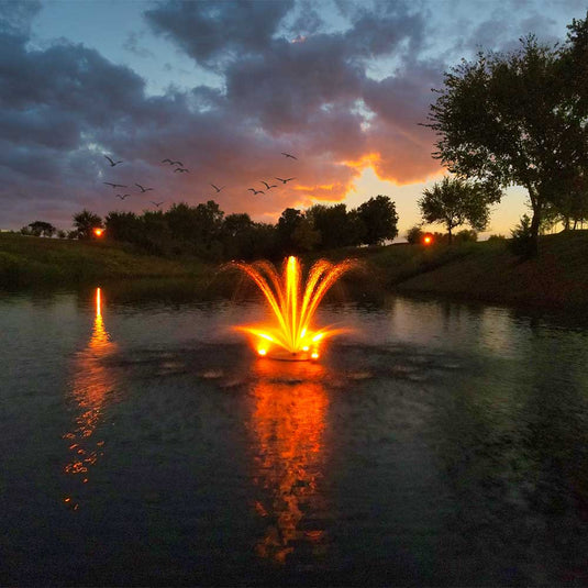 PondSelect: 24 Watt Color Changing Fountain Lights 2 light set