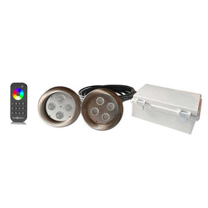 PondSelect: 24 Watt Color Changing Fountain Lights 2 light set