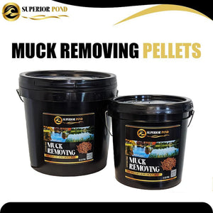 Superior Pond: Muck reducer | Lake & Pond Sludge Pellets | 5LBS | 10LBS