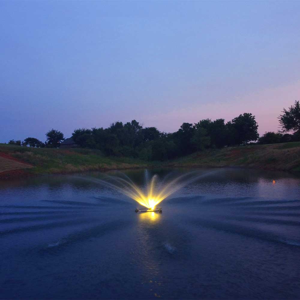 PondSelect: 6 Watt White Fountain Lights 4 Set