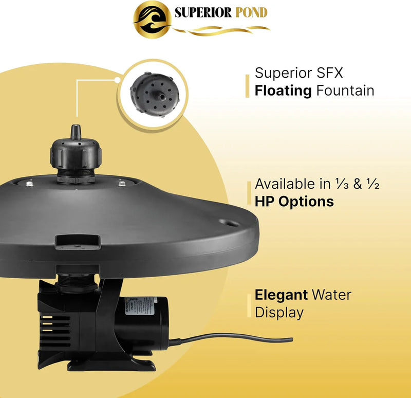 Load image into Gallery viewer, Superior Pond: SFX Floating Fountain - 100 Foot Cord

