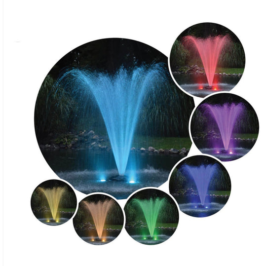 EasyPro: RGB3- Aqua Shine Three Light Color Changing LED Fountain kit