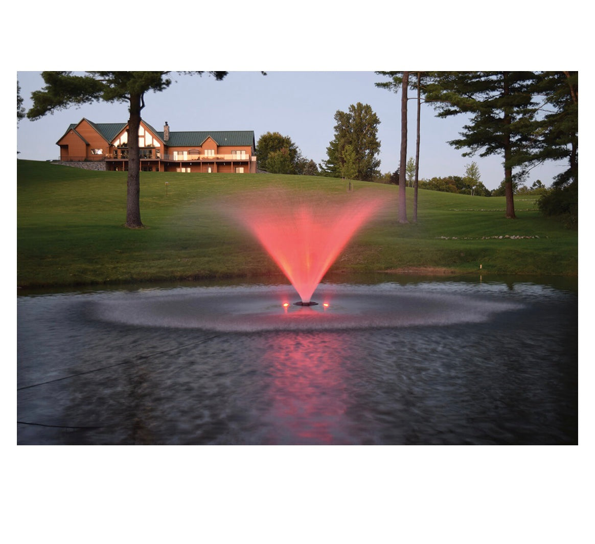 EasyPro: RGB3- Aqua Shine Three Light Color Changing LED Fountain kit